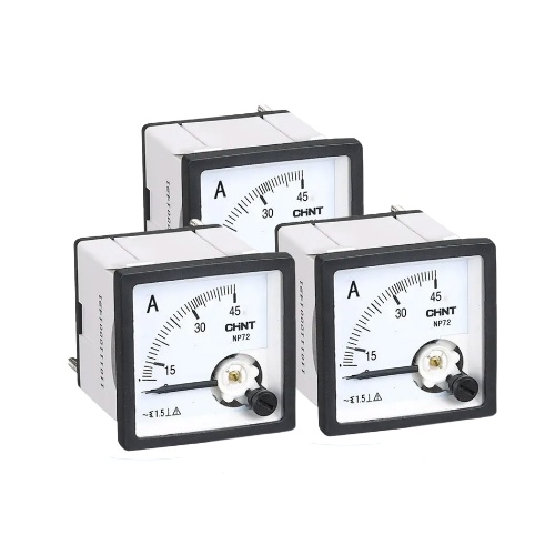 Đồng hồ đo điện Chint NP96-A 10/20/5A Panel（OL）